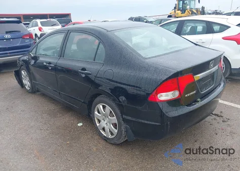 2010 Honda Civic Lx from USA, damaged, VIN 19XFA1F55AE053818